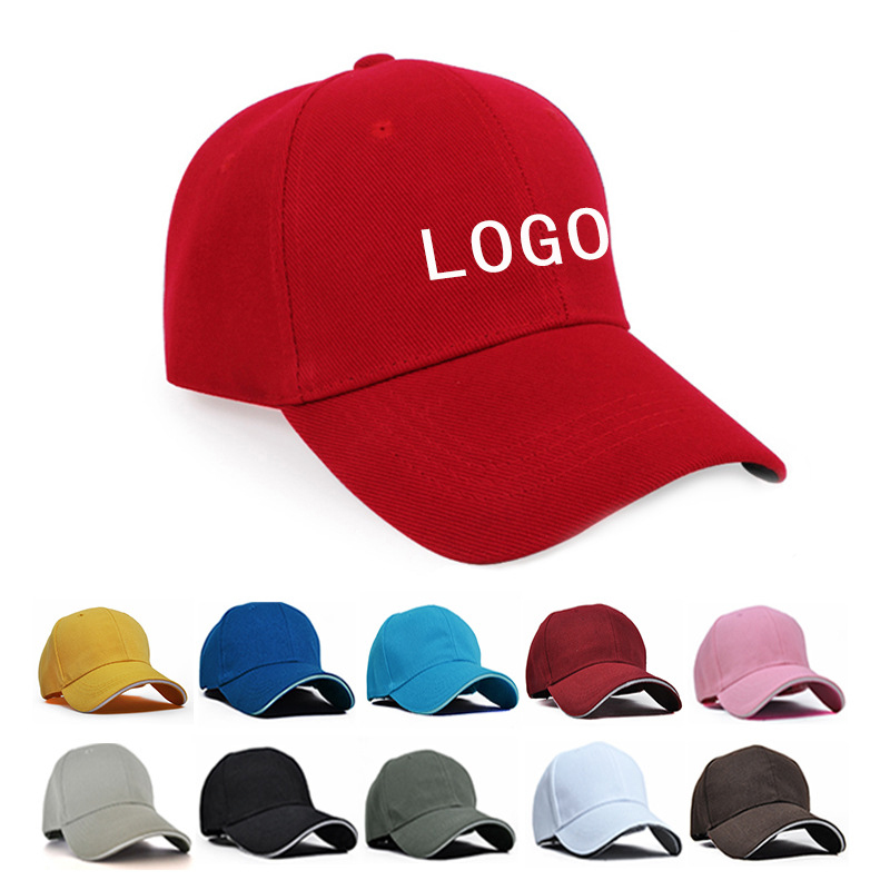 帽子工厂定制棒球帽刺绣logo韩版鸭舌帽定做广告帽鸭舌棒球帽定制