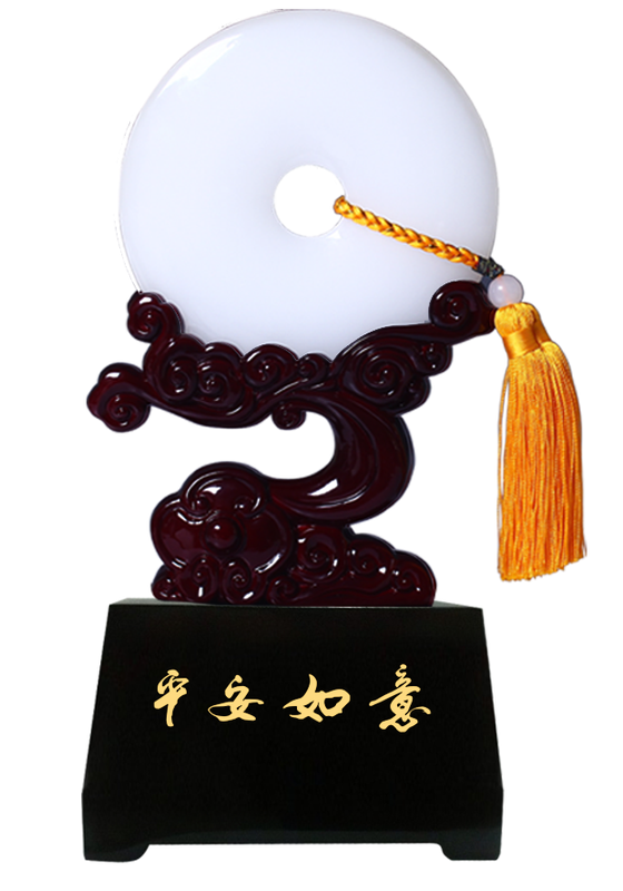 平安扣工艺品,广州企业周年庆典大会奖杯,周年庆水晶纪念品定做
